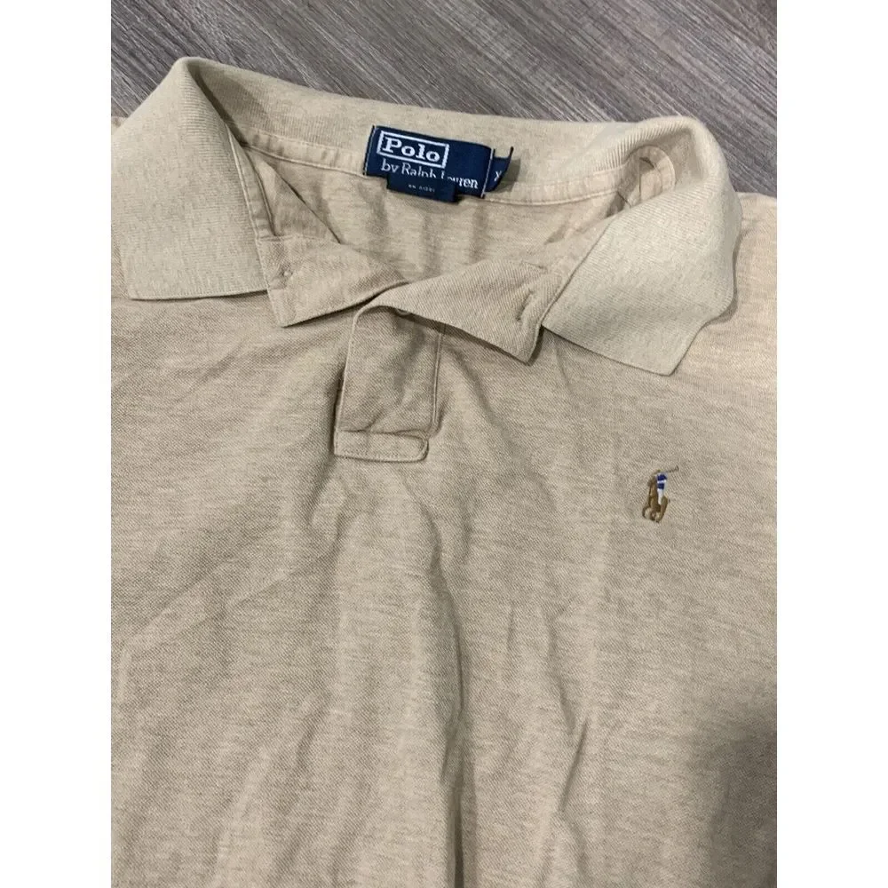 Polo Ralph Lauren short sleeve Men's Pima Cotton Polo‎ Size XXL